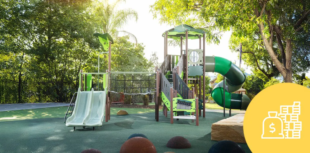 Commercial playground