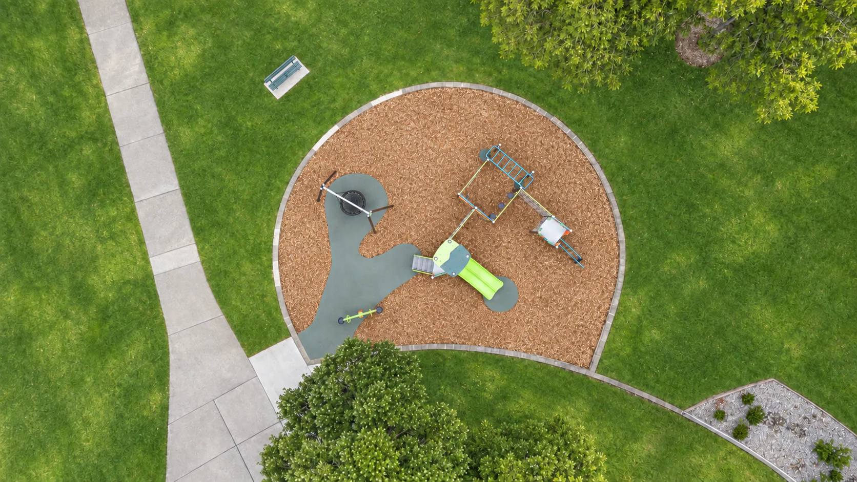 Visualised Moduplay playground concept